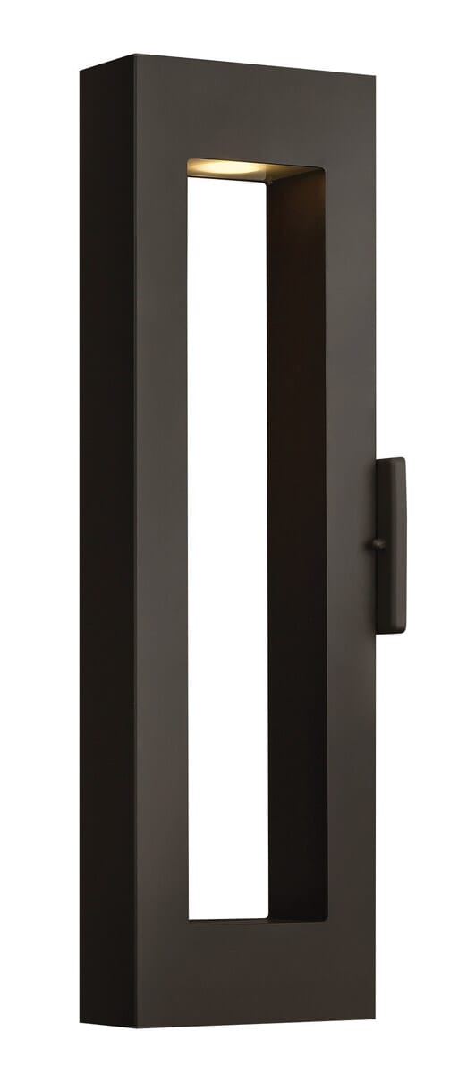 Hinkley Atlantis Dark Sky LED 24" Outdoor Wall Sconce in Satin Black