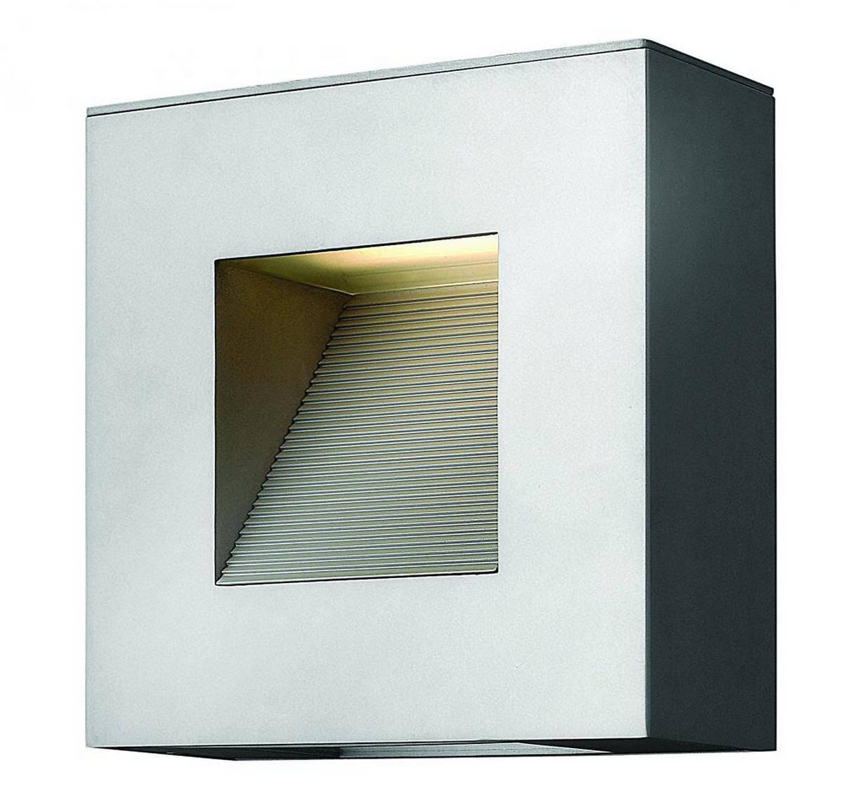 Hinkley Luna 1-Light LED Outdoor Medium Wall Mount in Titanium