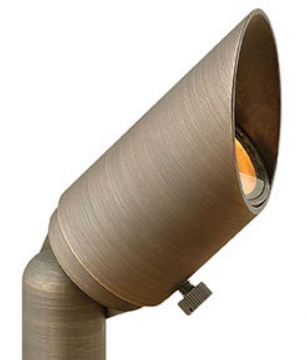 Hinkley Hardy Island 1-Light LED Outdoor Landscape Spot in Matte Bronze