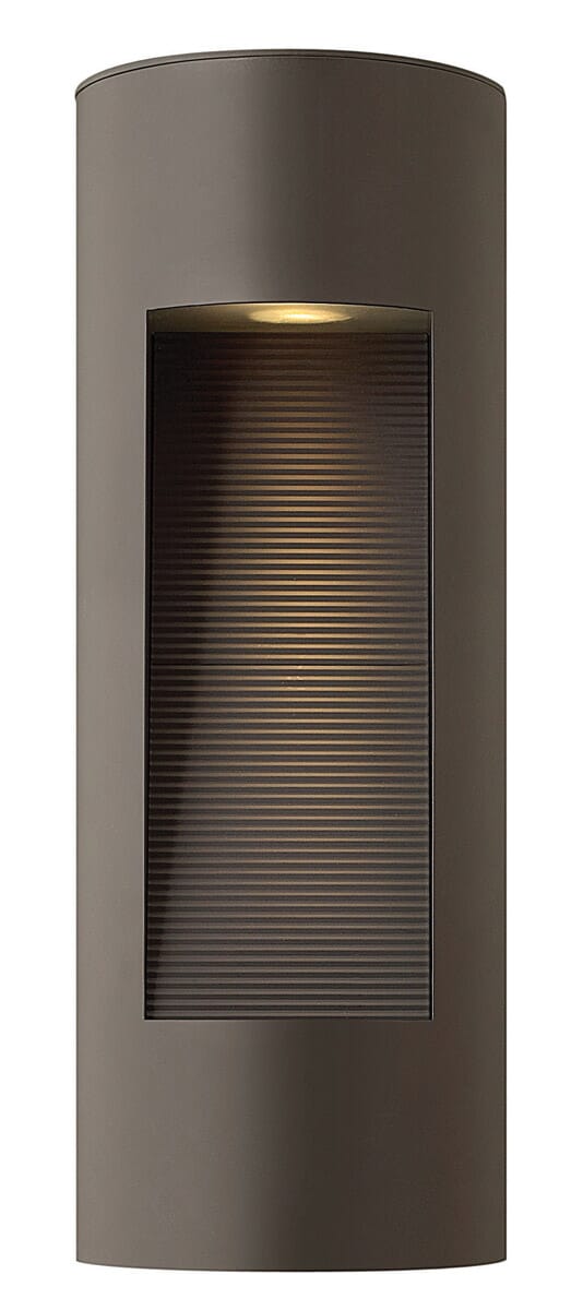 Hinkley Luna 1-Light LED Outdoor Medium Wall Mount in Bronze