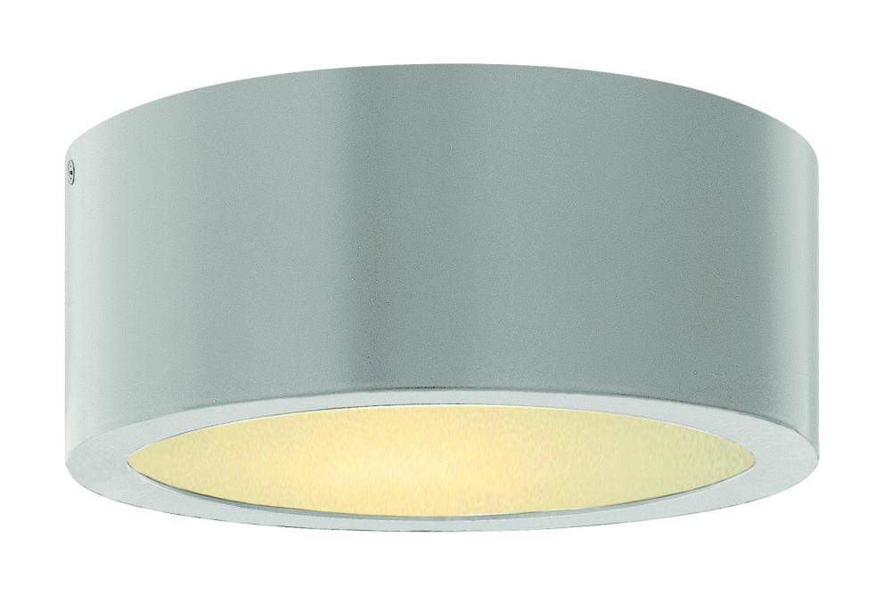 Hinkley Luna 1-Light LED Outdoor Ceiling Light in Titanium