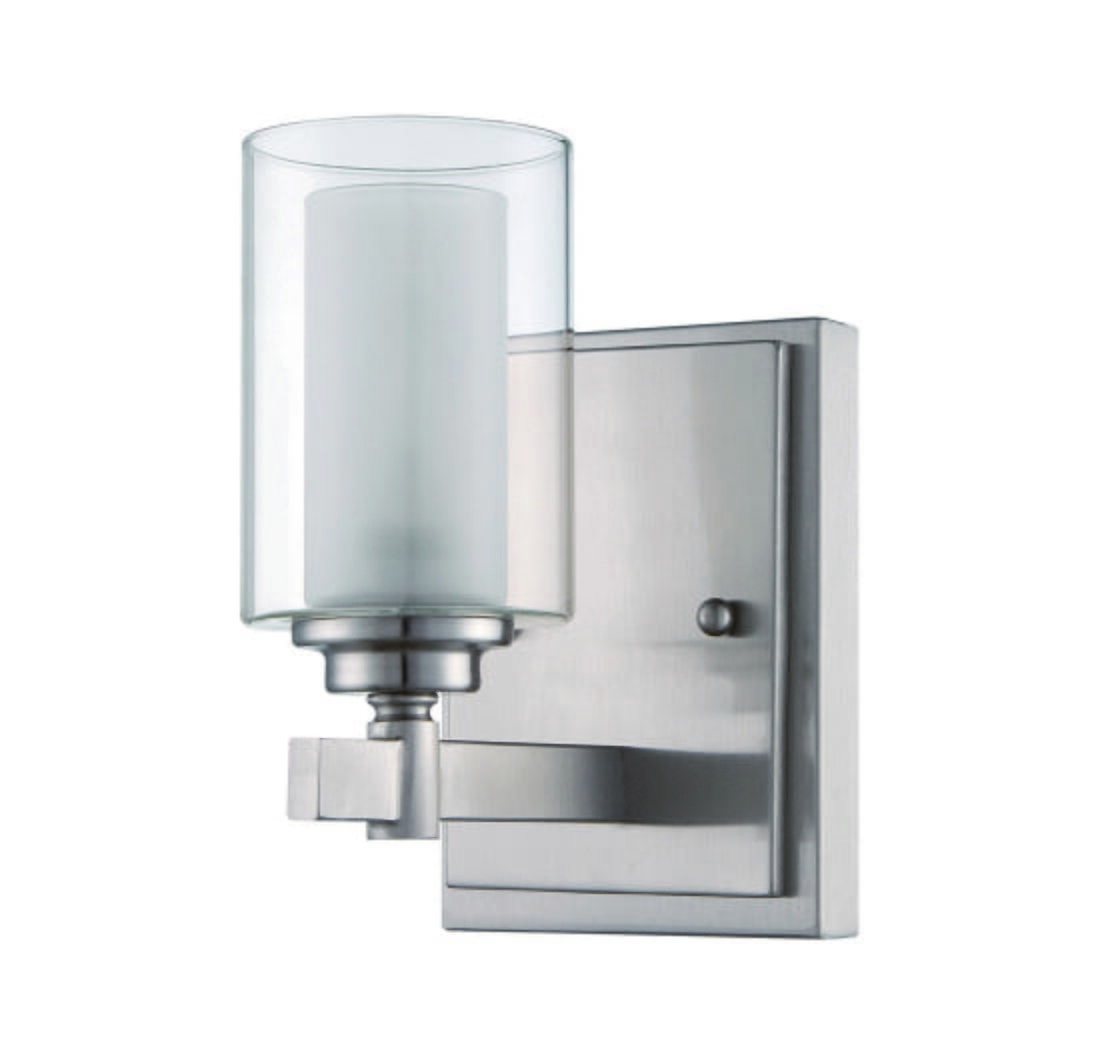 Craftmade Celeste 8" Wall Sconce in Brushed Polished Nickel