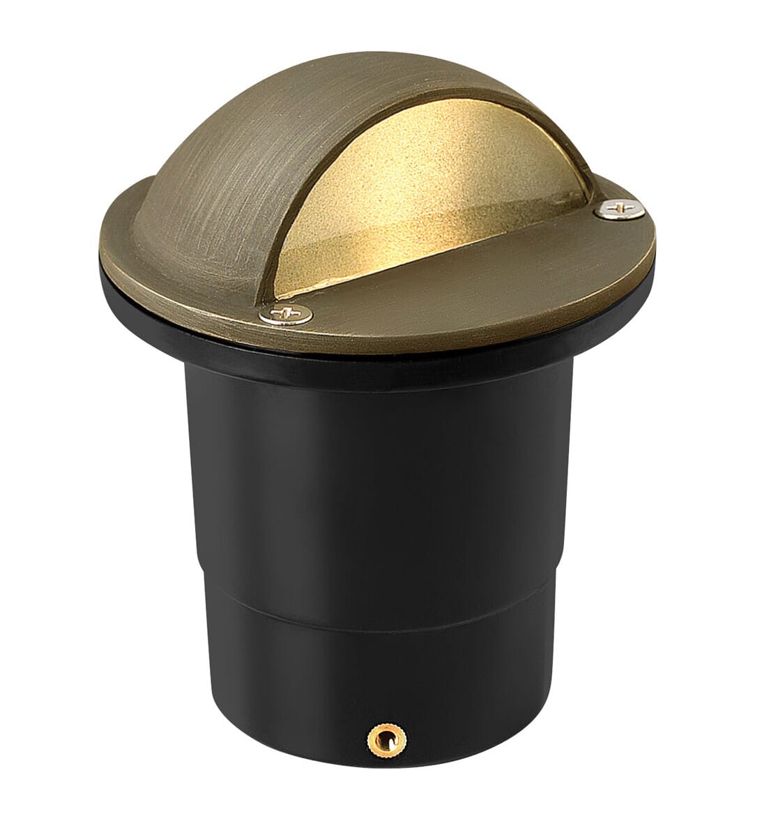 Hinkley Hardy Island 1-Light Outdoor Landscape Well in Matte Bronze