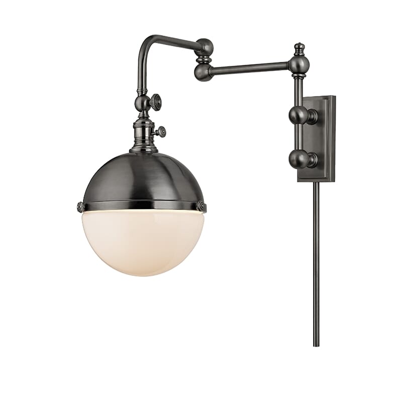 Hudson Valley Stanley 18" Wall Sconce in Antique Nickel