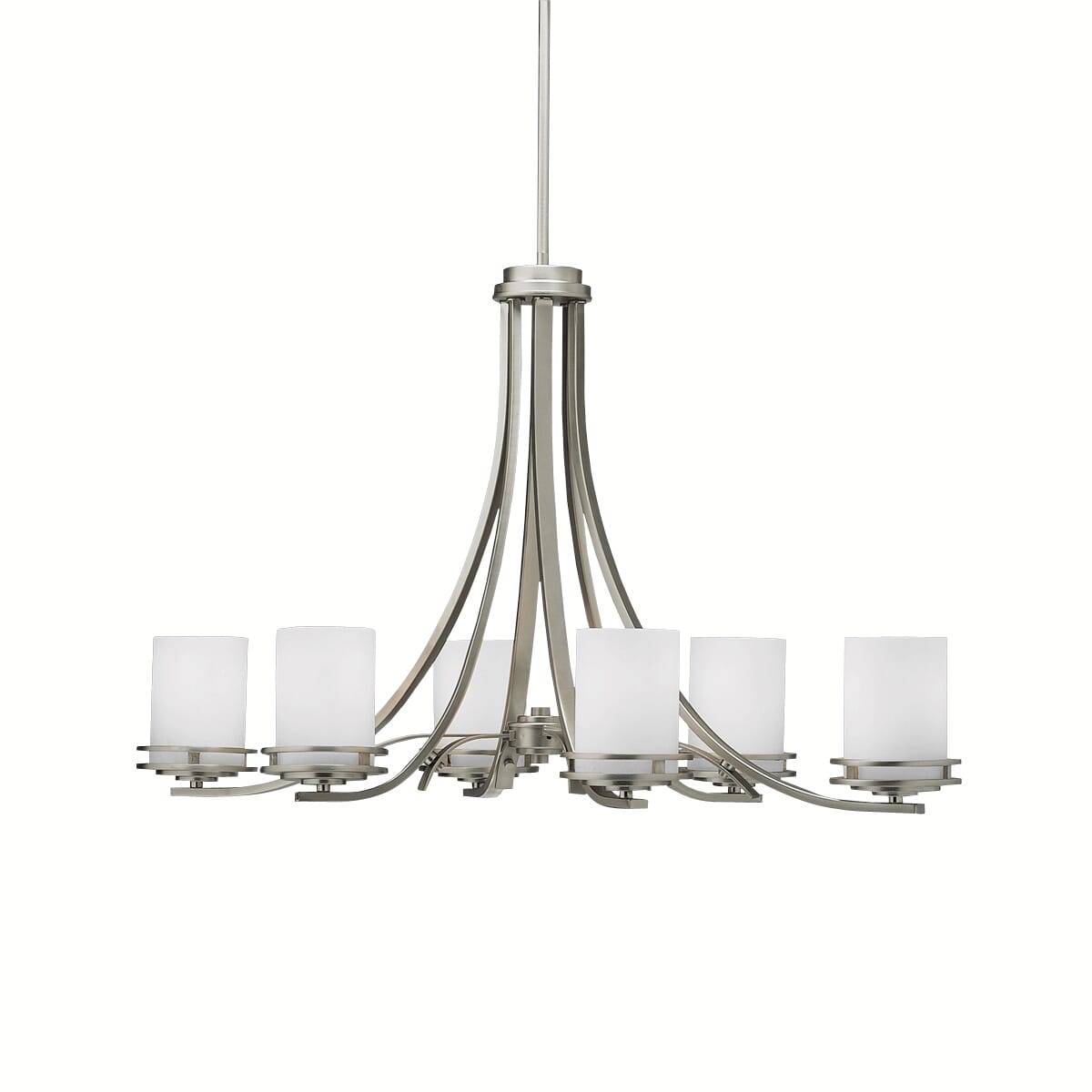 Kichler Hendrik 6-Light Chandelier in Brushed Nickel