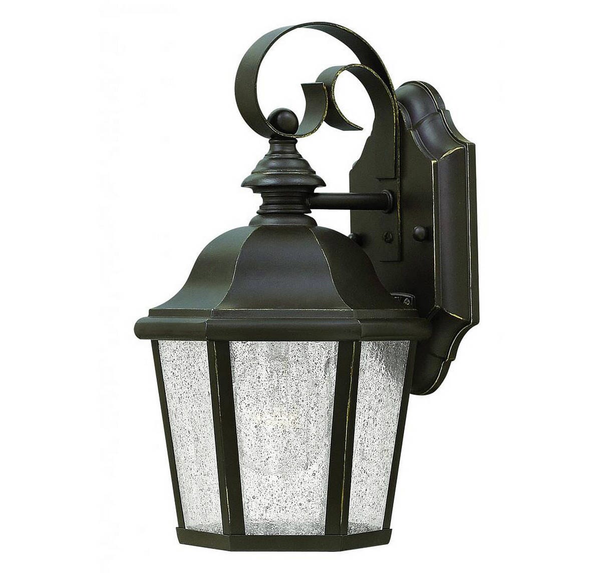 Hinkley Edgewater 1-Light Outdoor Medium Wall Mount in Oil Rubbed Bronze