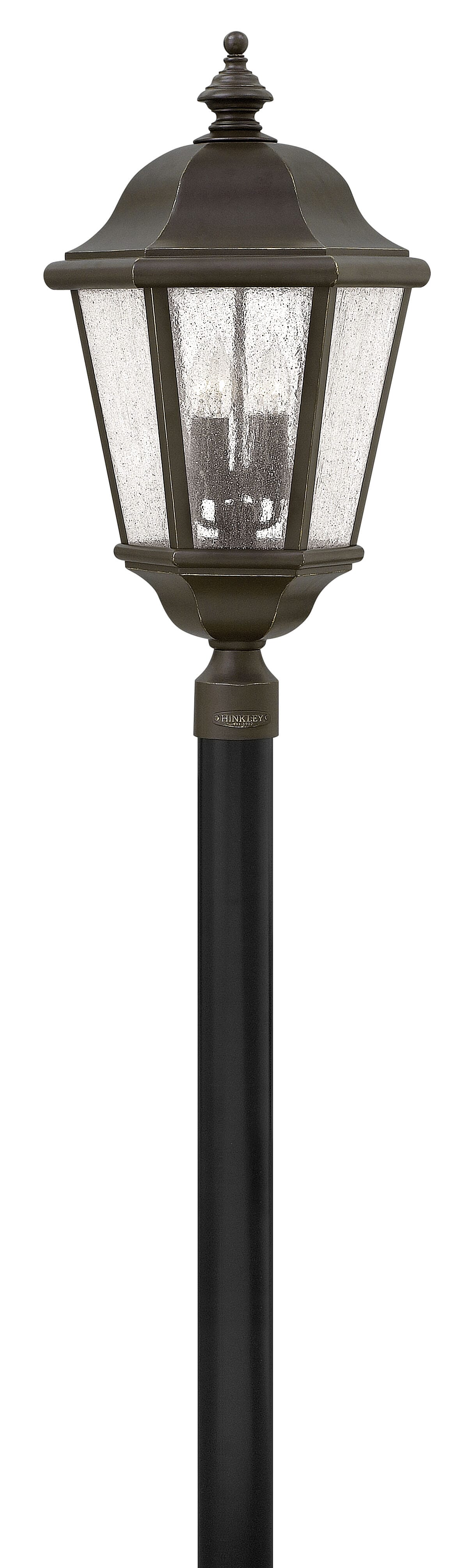 Hinkley Edgewater 4-Light Outdoor Extra Large Post Mount in Oil Rubbed Bronze