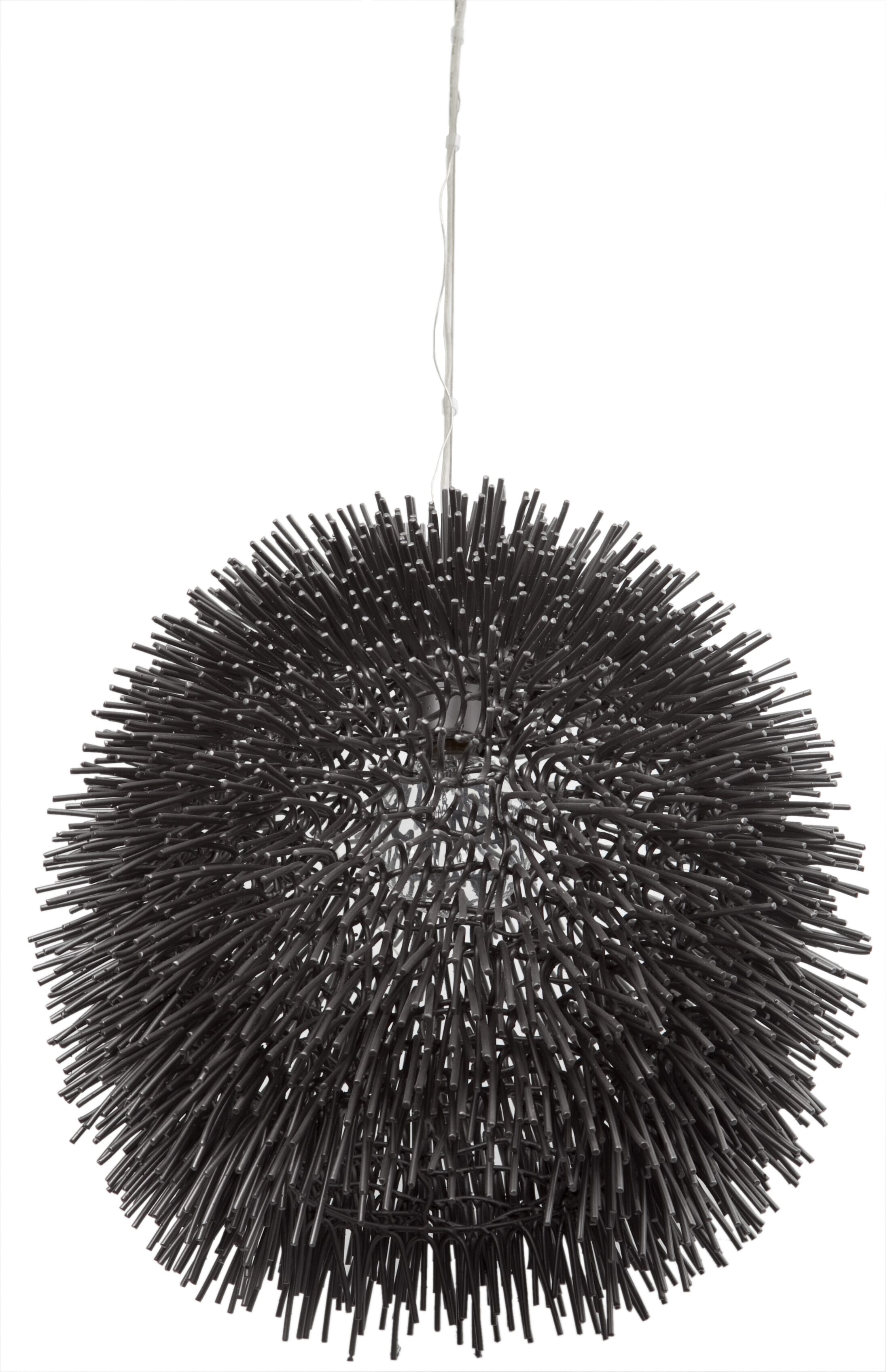 Varaluz Urchin Pendant Light in Black