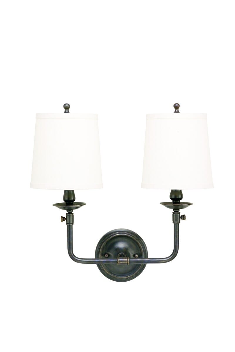 Hudson Valley Logan 2-Light 18" Wall Sconce in Old Bronze