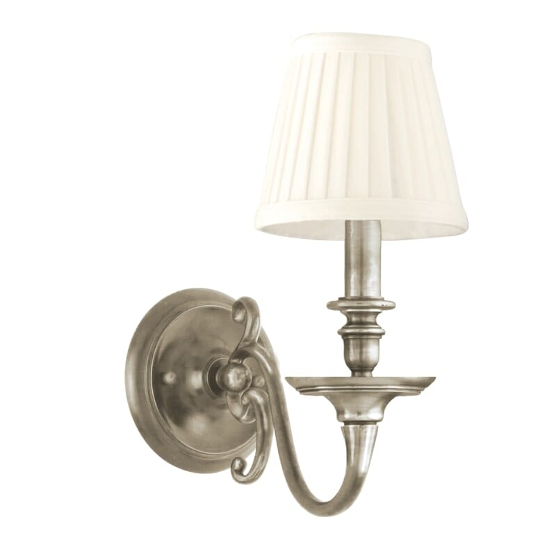 Hudson Valley Charleston 13" Wall Sconce in Historical Nickel