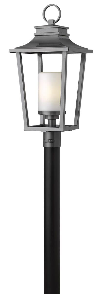 Hinkley Sullivan 1-Light Outdoor Post Top Pier Mount in Hematite