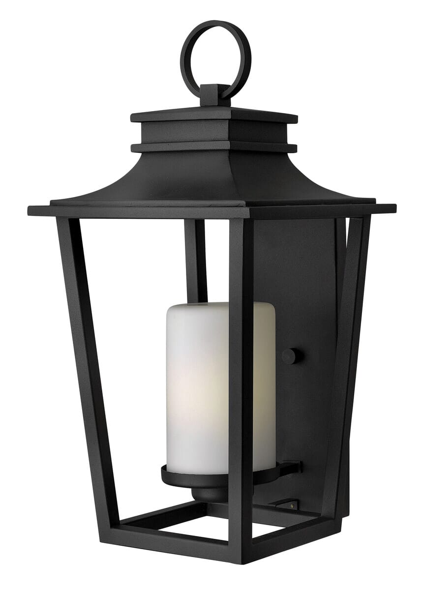 Hinkley Sullivan 1-Light Outdoor Large Wall Mount in Black