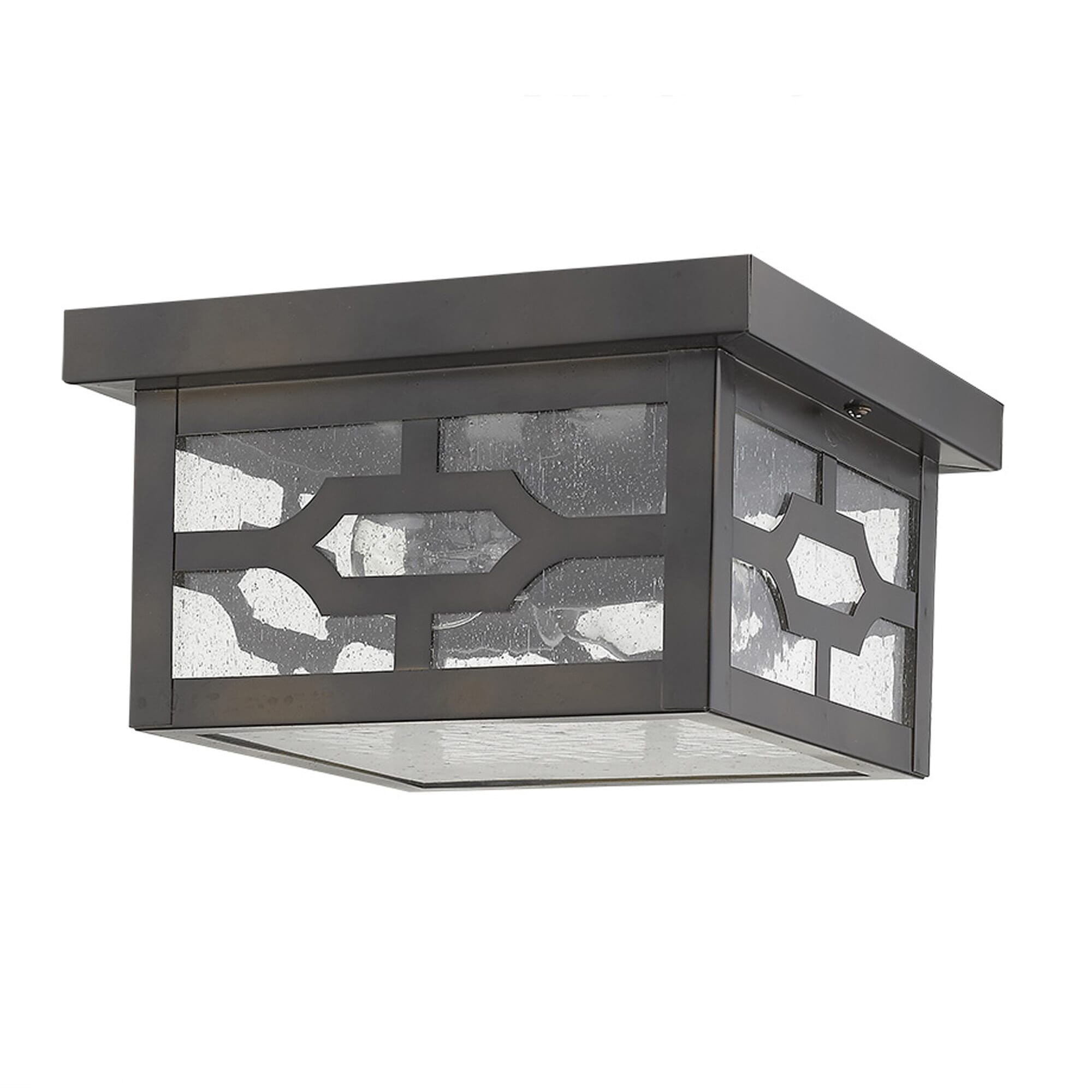 Acclaim Calvert 2-Light Outdoor Ceiling Light in Oil-Rubbed Bronze