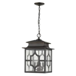 Acclaim Calvert 4-Light Outdoor Hanging Light in Oil-Rubbed Bronze