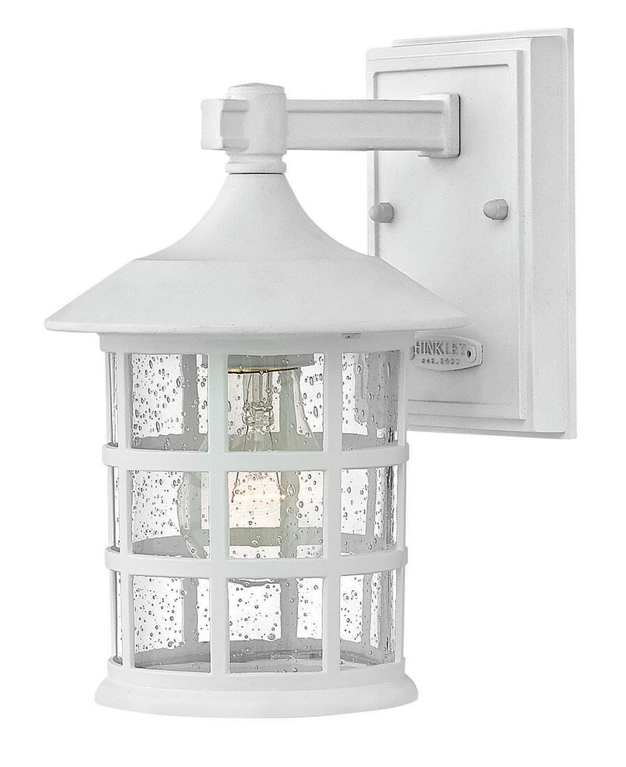 Hinkley Freeport Outdoor 9.25" Wall Lantern in Classic White