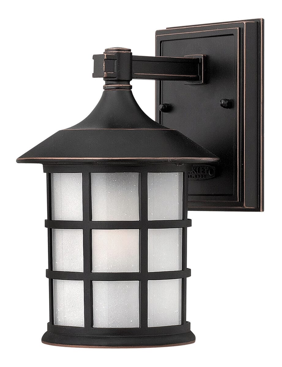 Hinkley Freeport Outdoor Small Wall Light in Olde Penny