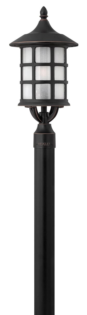 Hinkley Freeport 1-Light Outdoor Post Top Pier Mount in Olde Penny