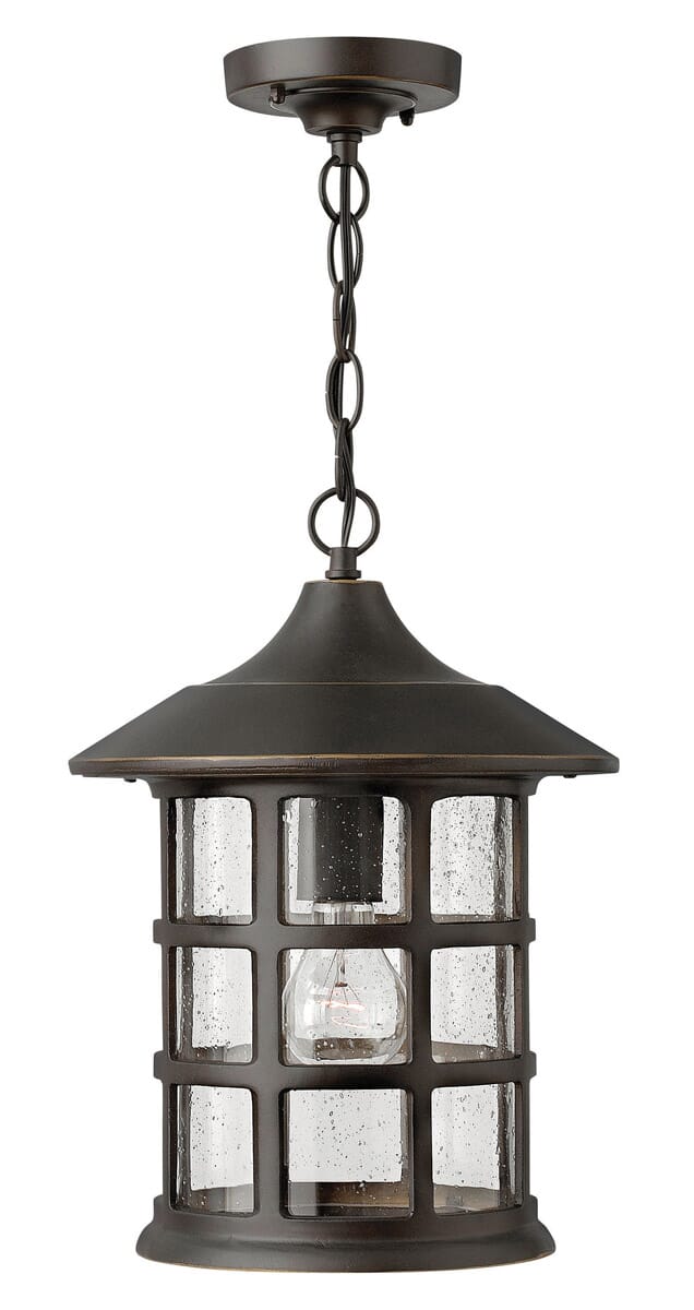 Hinkley Freeport 1-Light Outdoor Hanging Light in Oil Rubbed Bronze