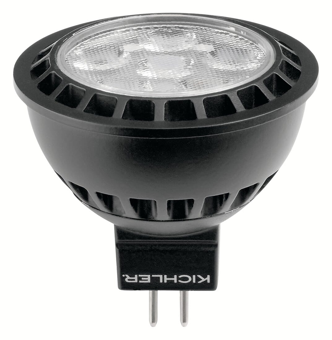 Kichler Landscape ANSI MR16 15 Degree 2700K LED Lamps in Black