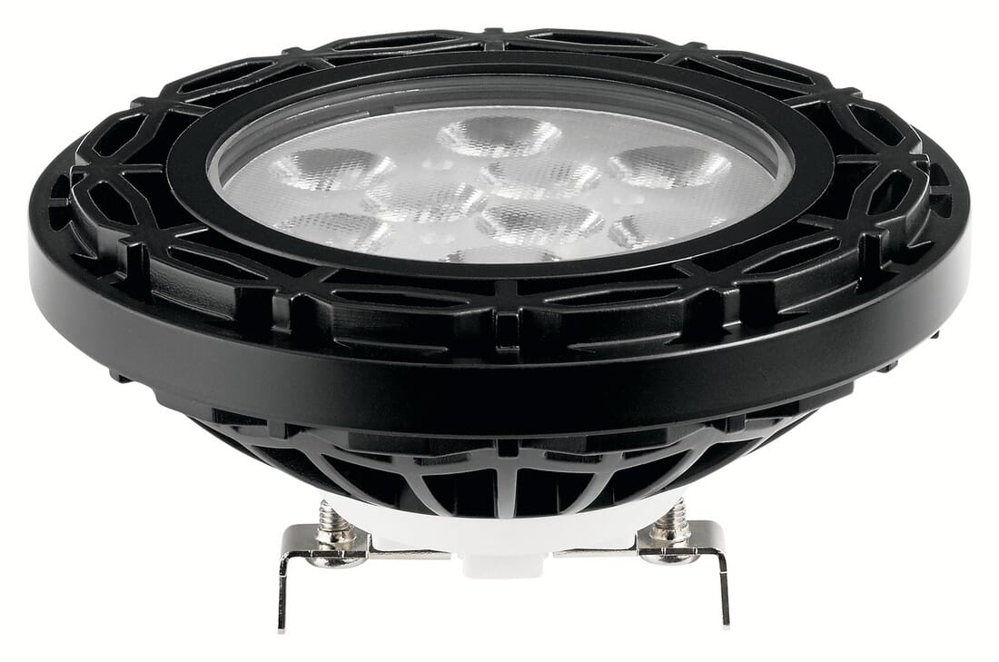 Kichler Landscape 10W ANSI 25 Degree 2700K LED Lamps in Black