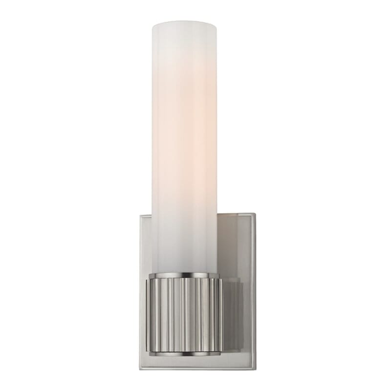 Hudson Valley Fulton 12" Wall Sconce in Satin Nickel