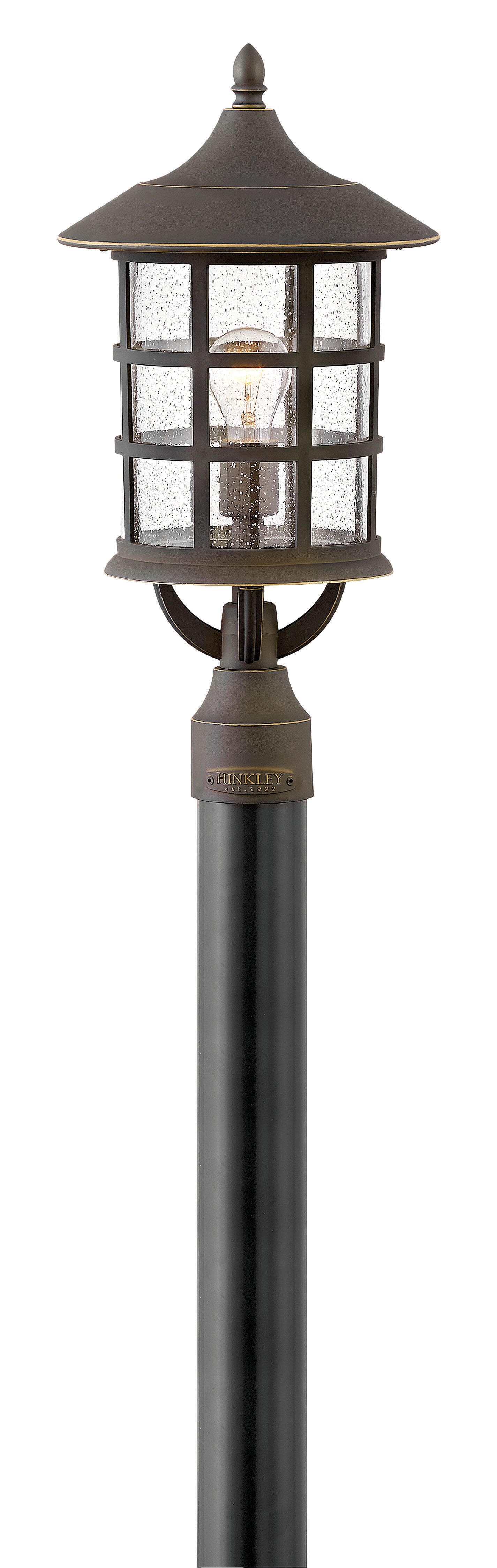 Hinkley Freeport Outdoor Large Post Light in Oil Rubbed Bronze