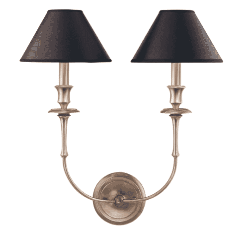 Hudson Valley Jasper 2-Light 20" Wall Sconce in Antique Nickel