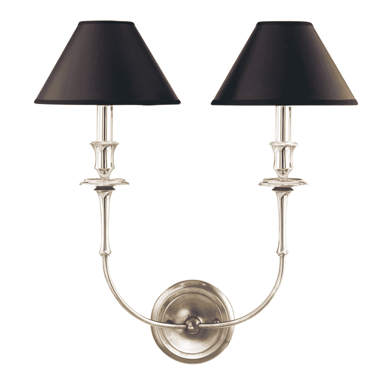 Hudson Valley Jasper 2-Light 20" Wall Sconce in Polished Nickel