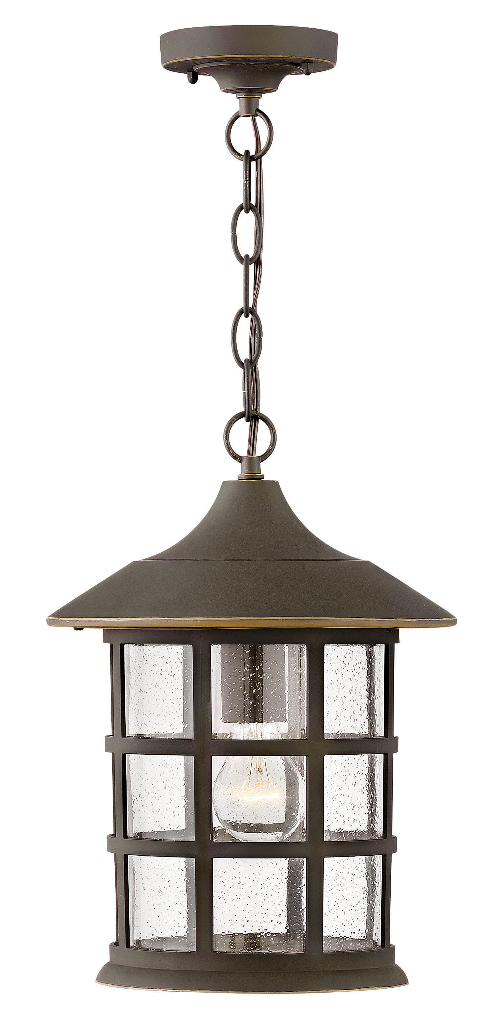 Hinkley Freeport Outdoor Hanging Light in Oil Rubbed Bronze