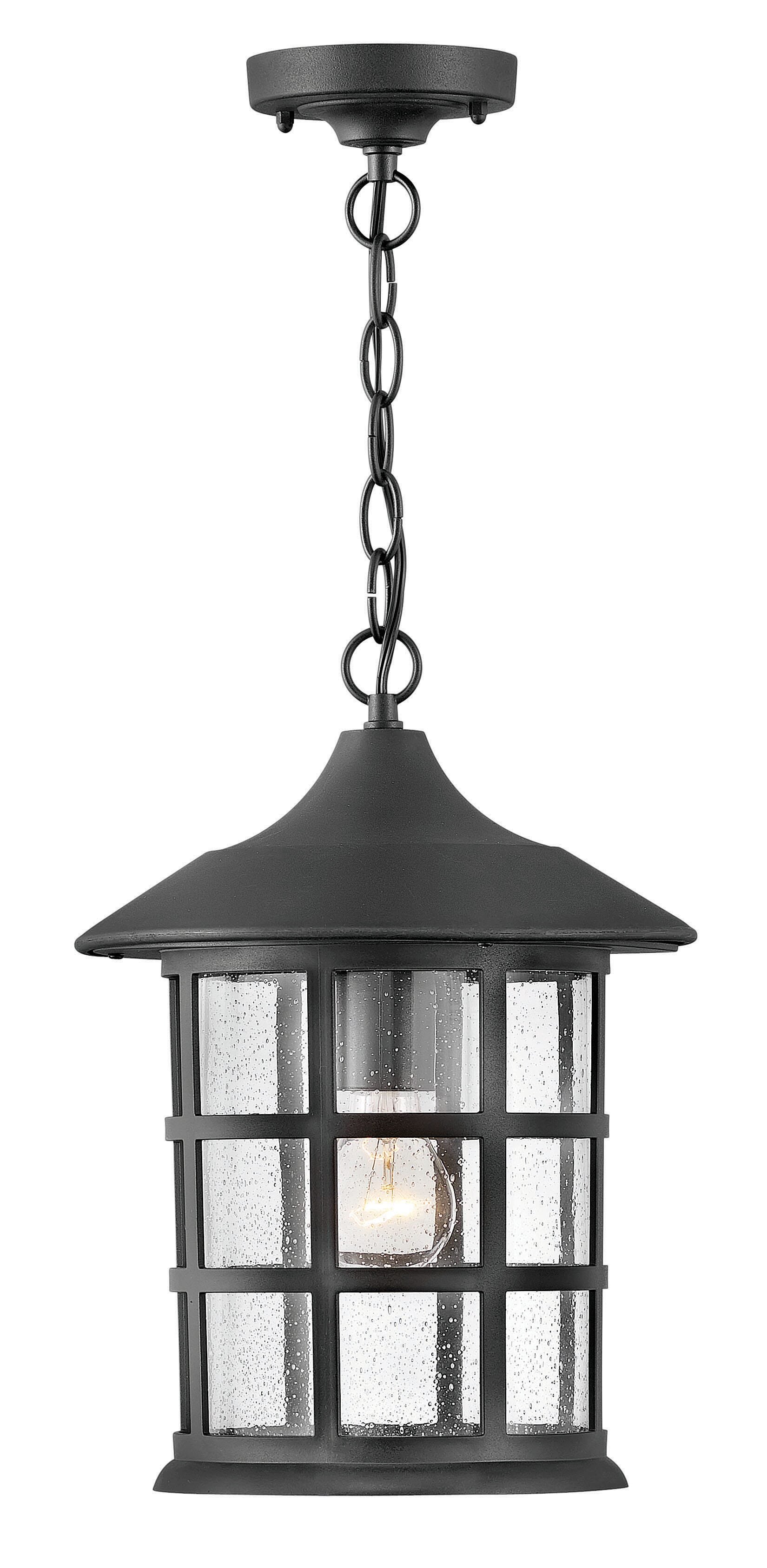 Hinkley Freeport Outdoor Hanging Light in Textured Black