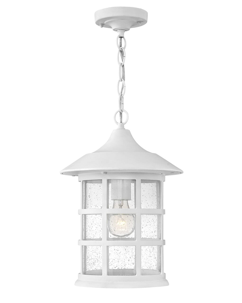 Hinkley Freeport Outdoor Hanging Light in Textured White