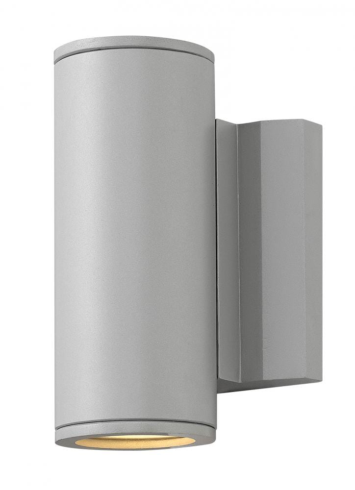 Hinkley Kore 1-Light LED Outdoor Medium Wall Mount in Titanium