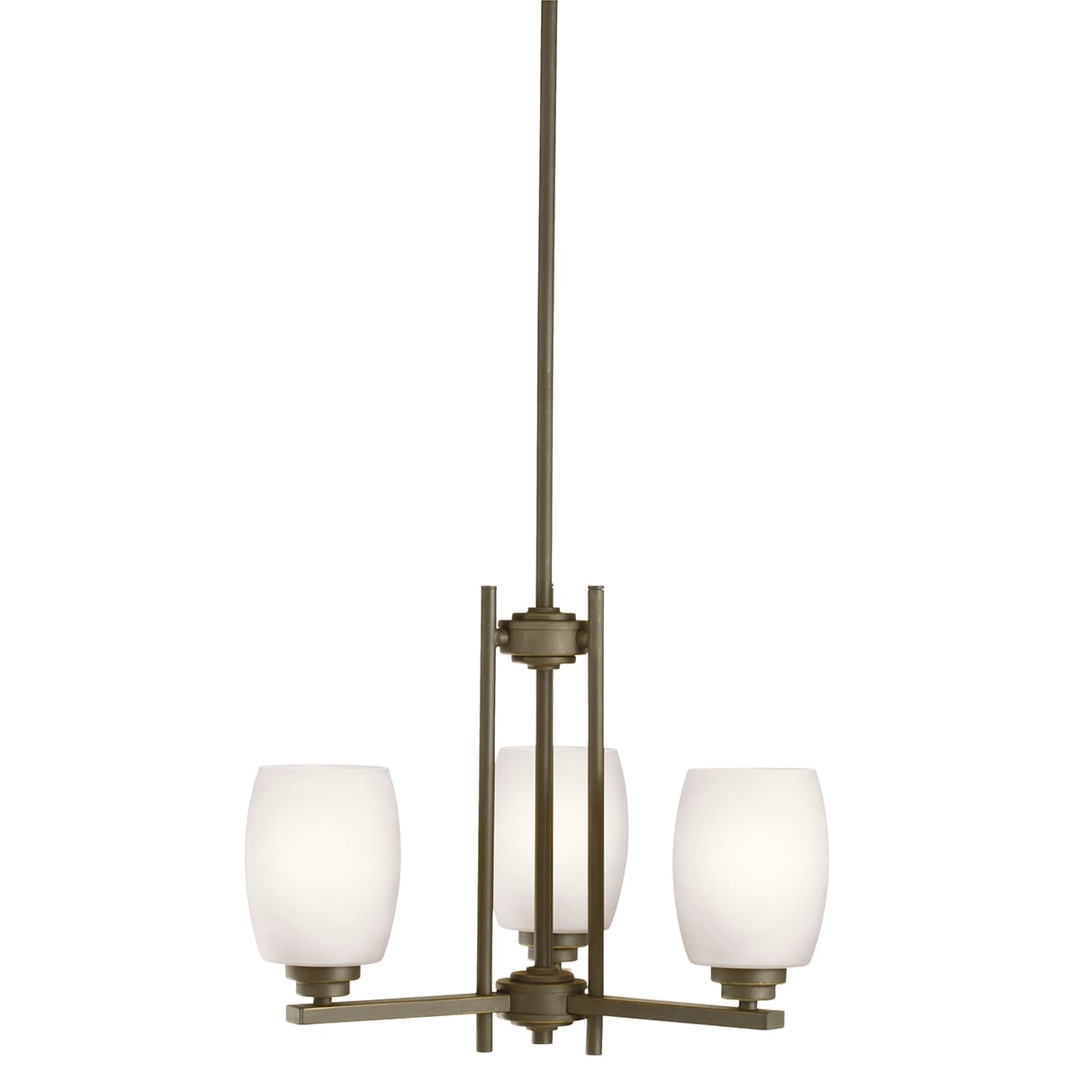 Kichler Eileen 3-Light Mini Chandelier in Olde Bronze