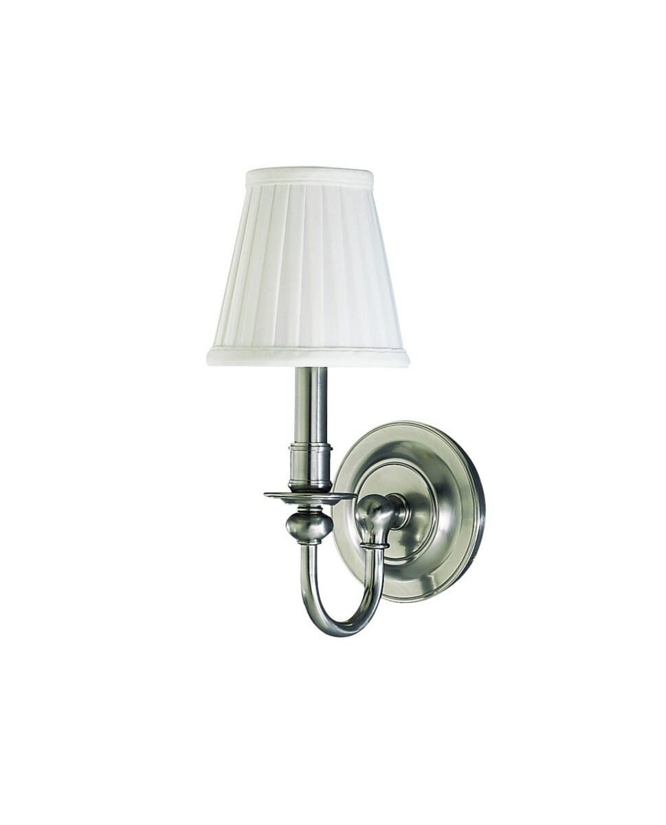 Hudson Valley Beekman 12" Wall Sconce in Satin Nickel