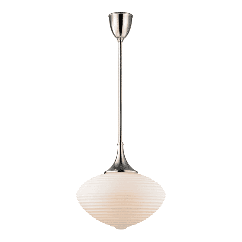 Hudson Valley Knox 15" Pendant Light in Satin Nickel