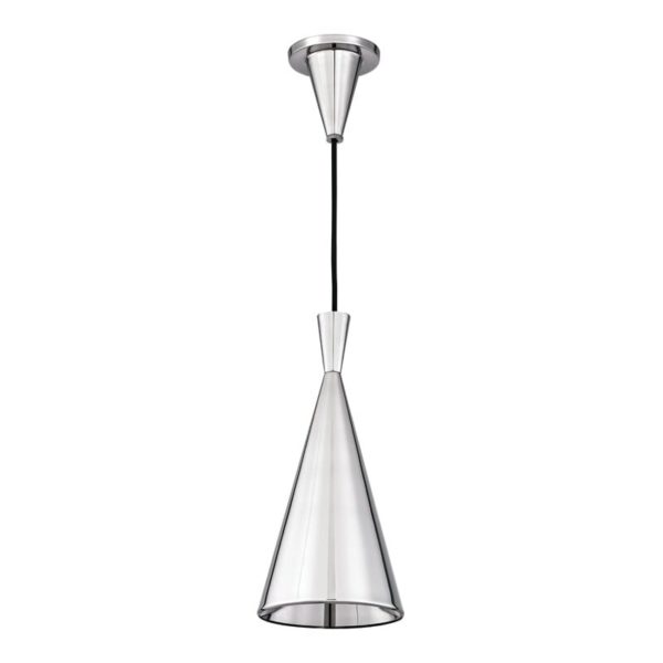 Hudson Valley Ovid 14" Pendant Light in Polished Nickel