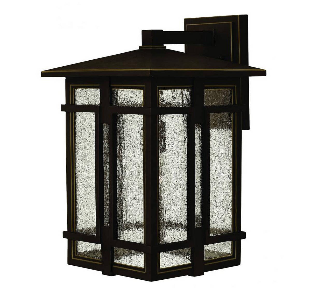 Hinkley Tucker 1-Light Outdoor Large Wall Mount in Oil Rubbed Bronze