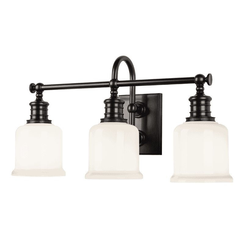 Hudson Valley Keswick 3-Light 21" Bathroom Vanity Light in Old Bronze