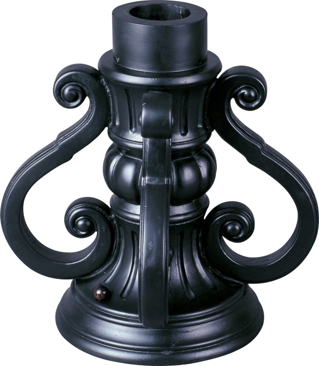 Maxim Lighting 10" Pier Mount in Black Finish