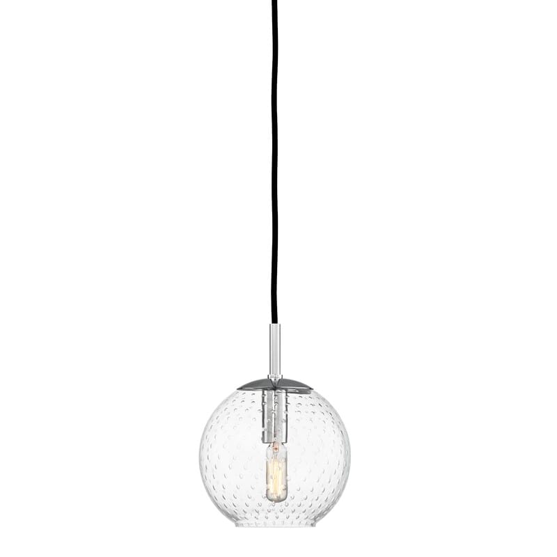 Hudson Valley Rousseau 10" Pendant Light in Polished Chrome