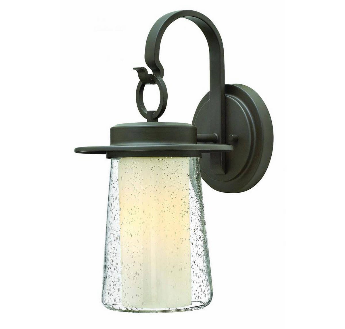 Hinkley Riley 1-Light Outdoor Small Wall Mount in Oil Rubbed Bronze
