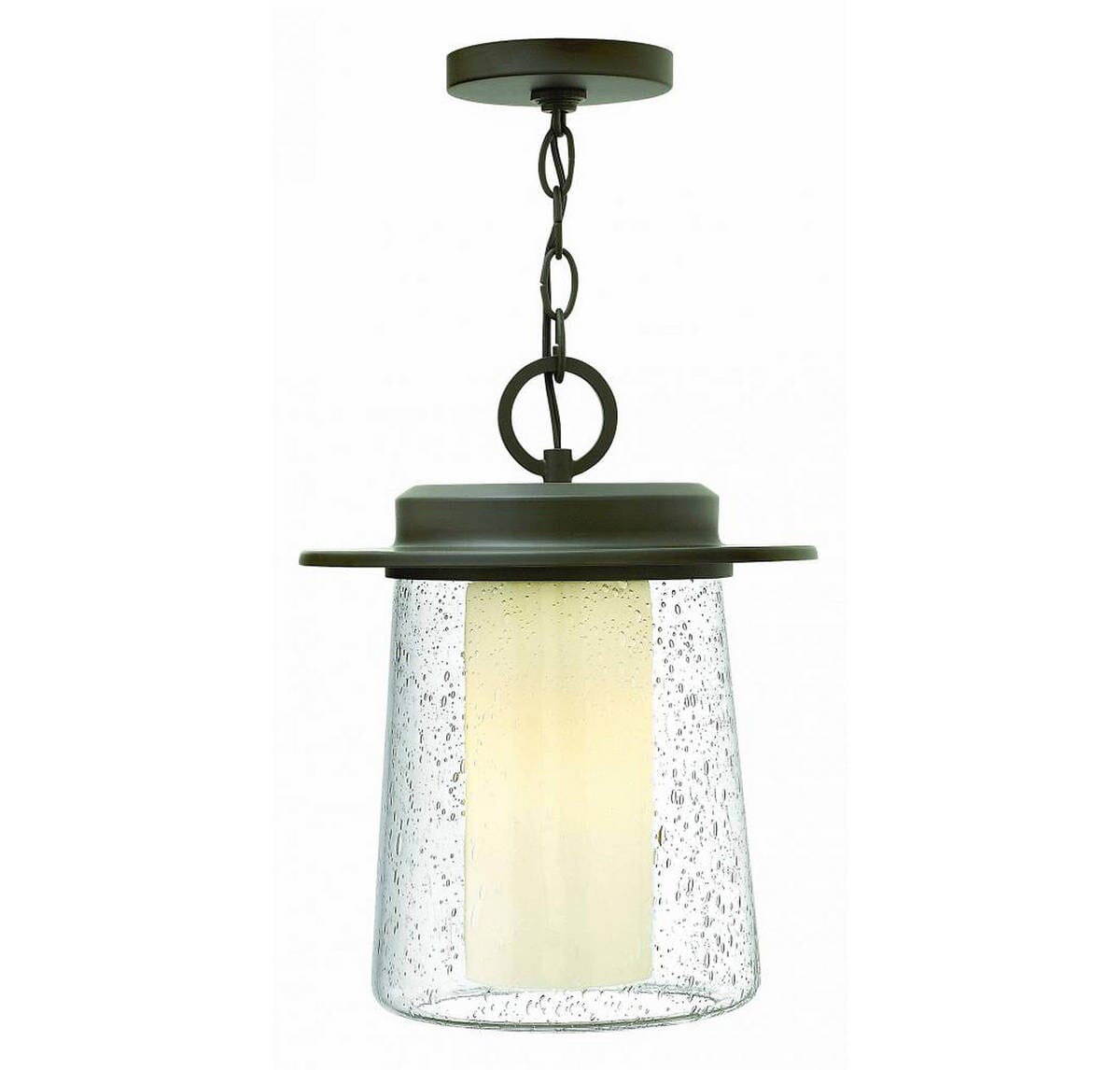 Hinkley Riley 1-Light Outdoor Hanging Light in Oil Rubbed Bronze