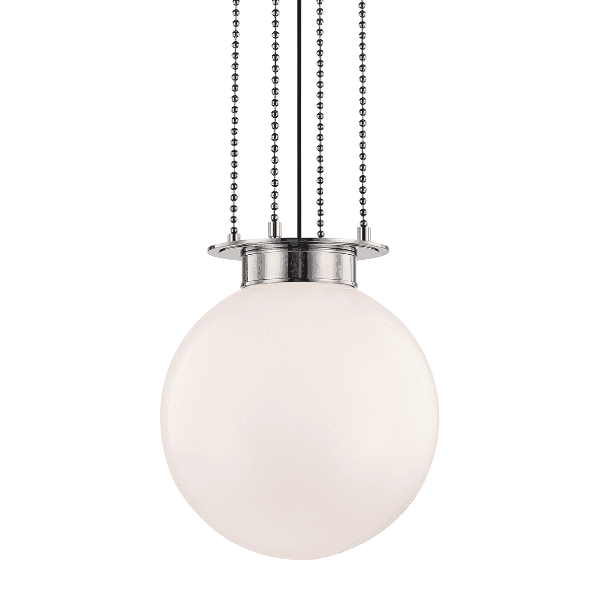 Hudson Valley Gunther Pendant Light in Polished Nickel