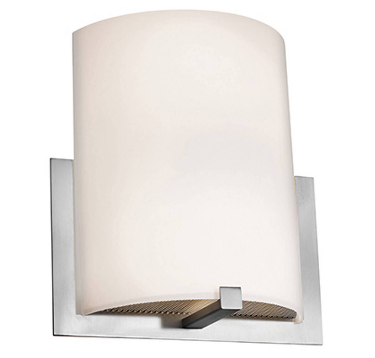 Access Lighting Cobalt 2-Light Wall Sconce in Brushed Steel