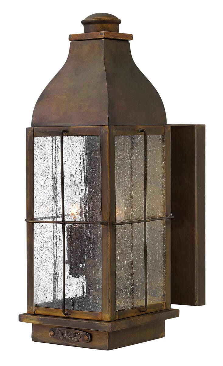 Hinkley Bingham 2-Light Outdoor Medium Wall Mount in Sienna