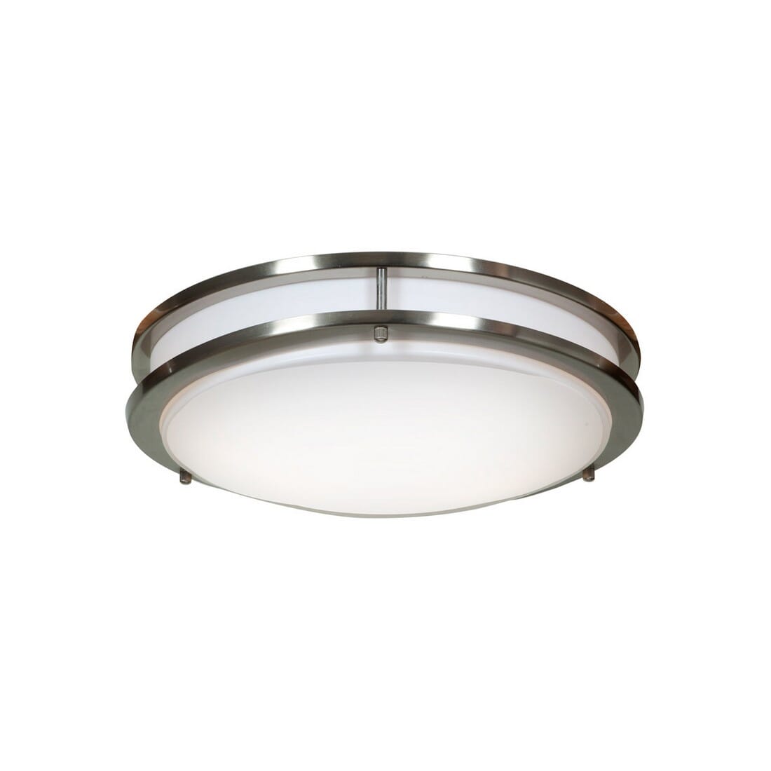 Access Solero 2-Light Ceiling Light in Brushed Steel