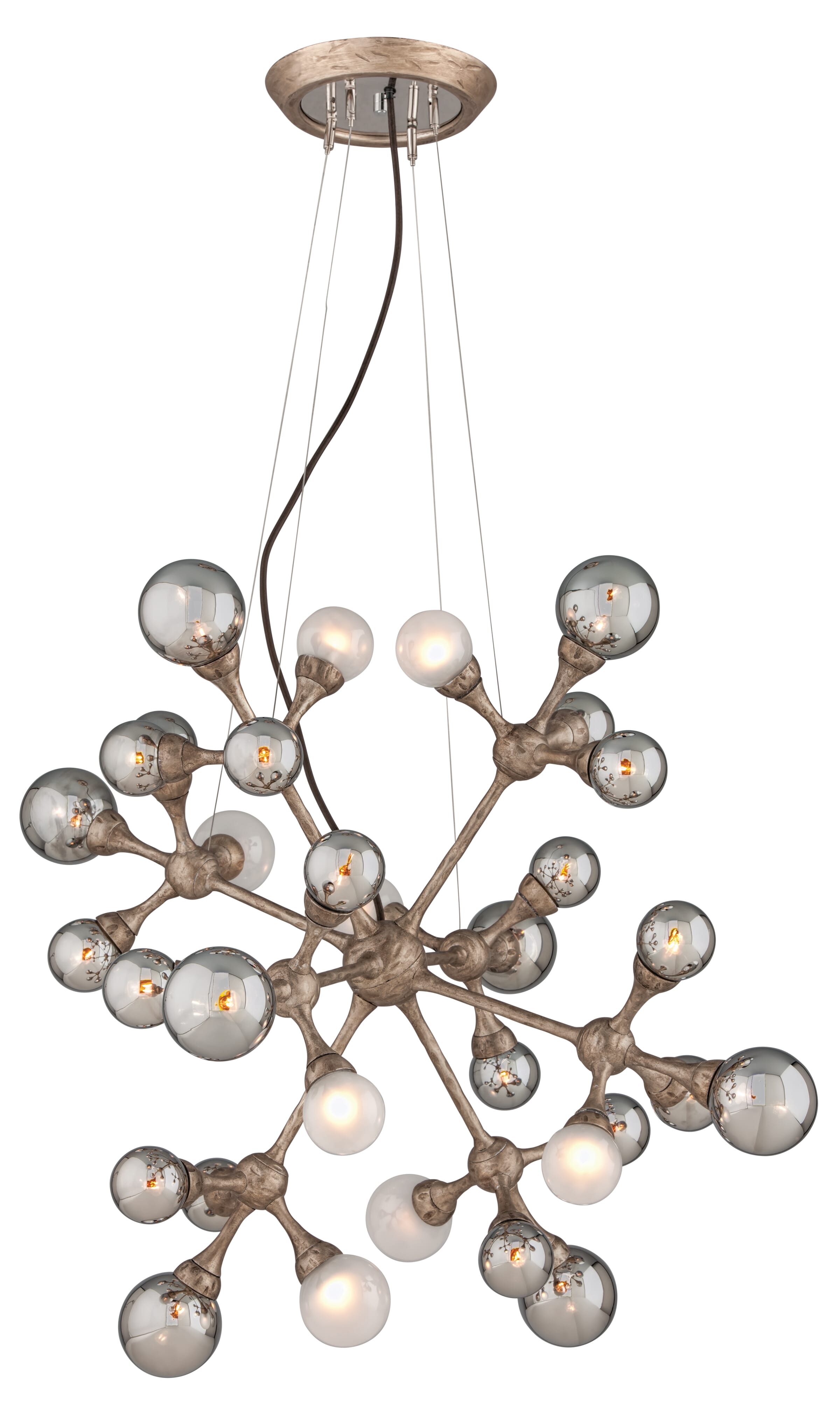 Corbett Element 32-Light Pendant Light in Vienna Bronze