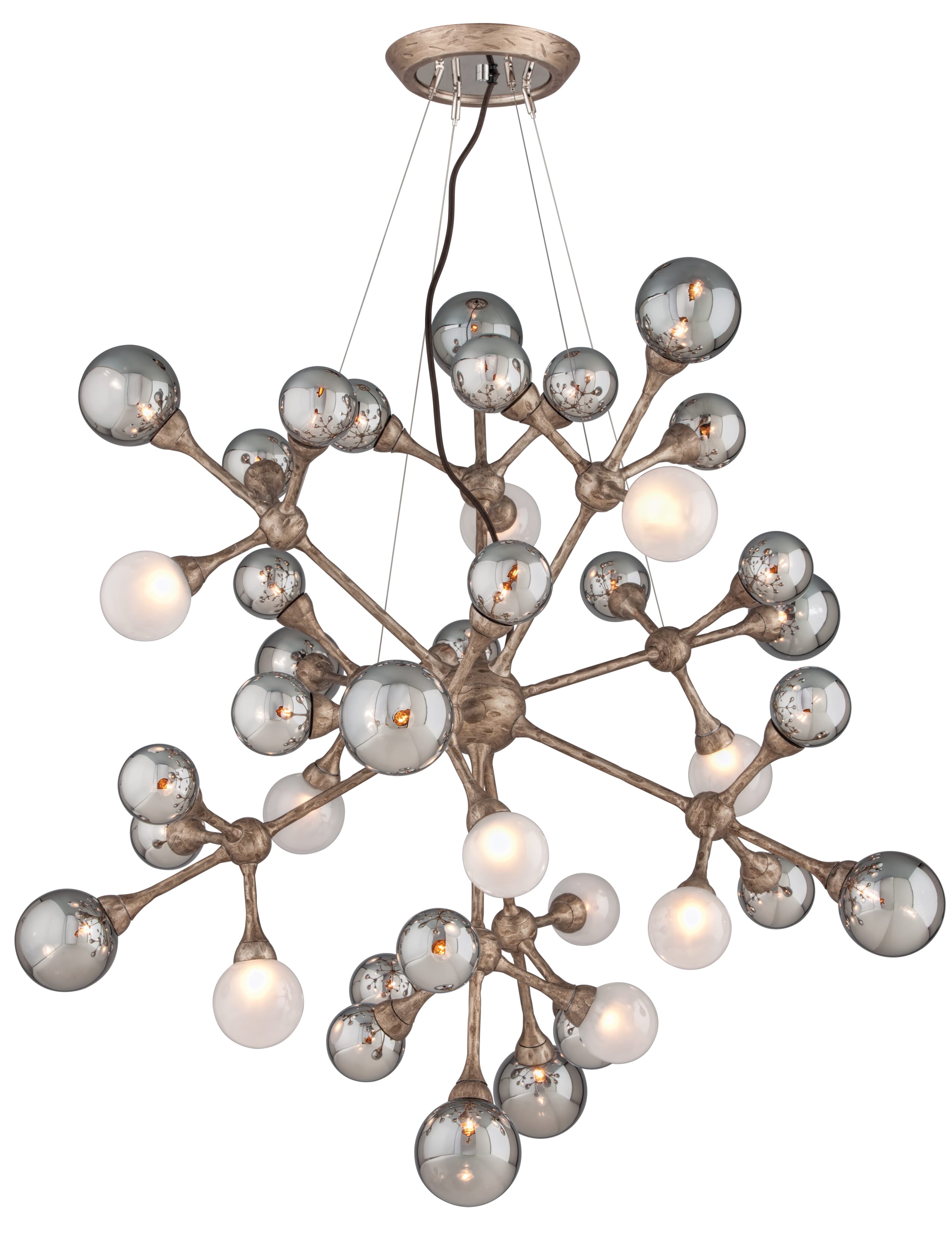 Corbett Element 40-Light Pendant Light in Vienna Bronze