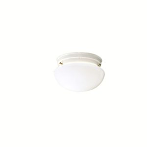 Kichler Ceiling Space 1-Light 7.5" Flush Mount in White 12-Pack