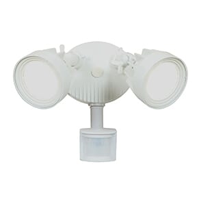 Access Stealth 2-Light 10" Outdoor Flood Light in White